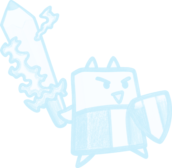けしごむ風のキャラクターイラスト